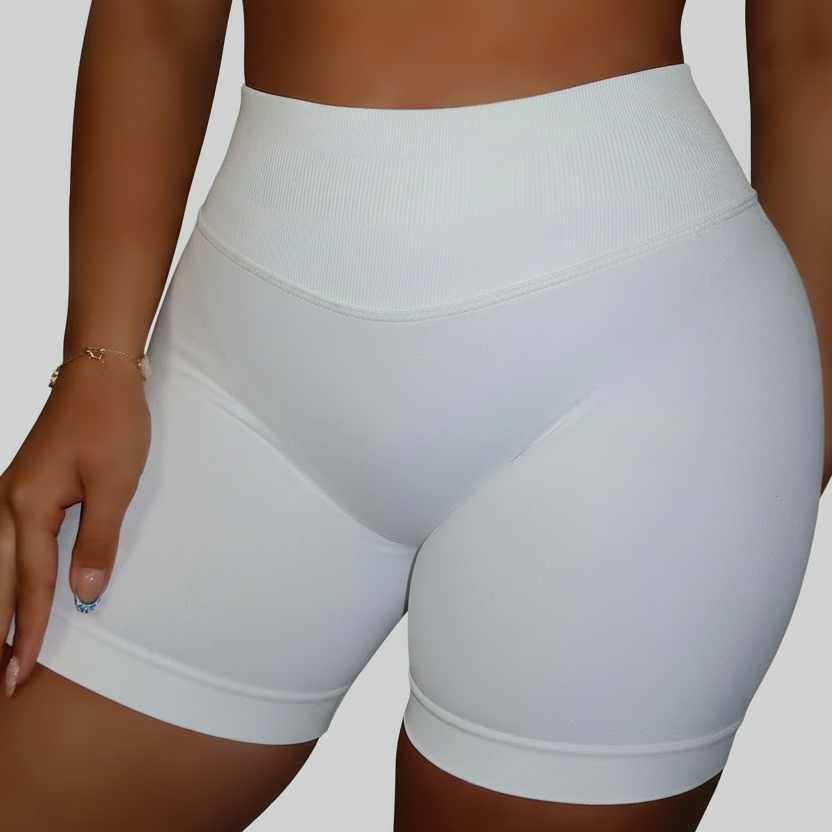 Professional model on grey background